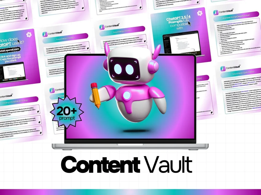 Explode your engagement! 🔥 Content Vault = viral prompts, Canva designs, & AI-ready ideas. Save time, grow faster.