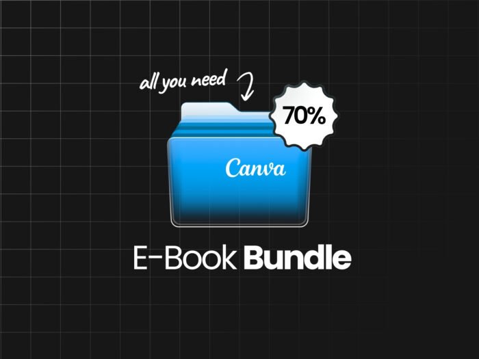 "E-book bundle, Canva templates, viral reels, freelancing guide"